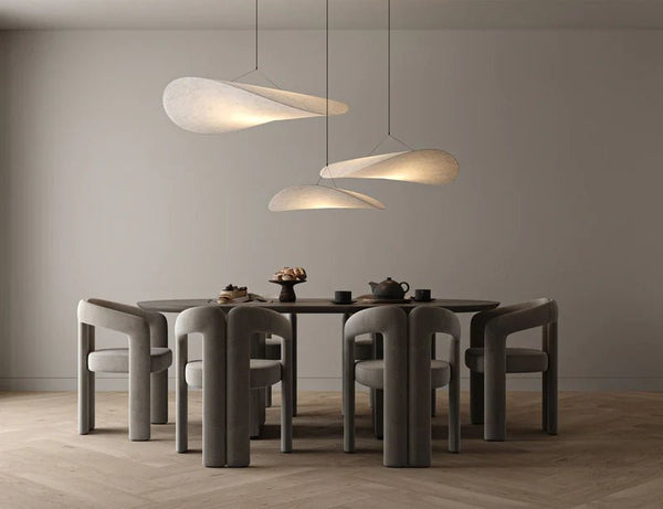 AURA Taklampa i Silke – modern inredning från Lumi Home