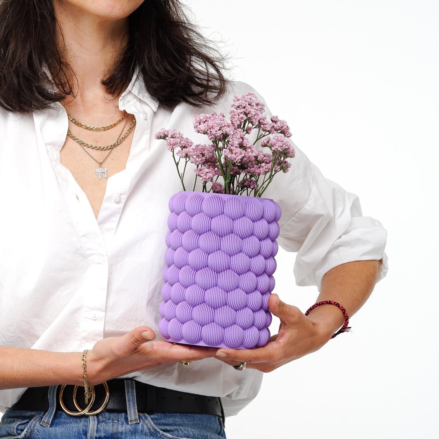 Blob – Skulptural 3D - printad designvas – modern inredning från Lumi Home