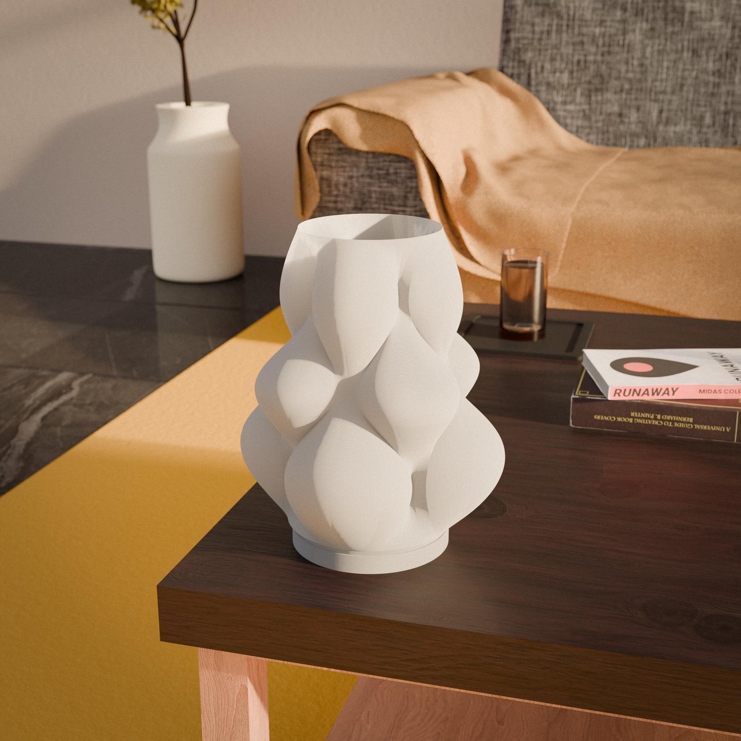 Lumen Bloom - 3D - Printad Lampa – modern inredning från Lumi Home