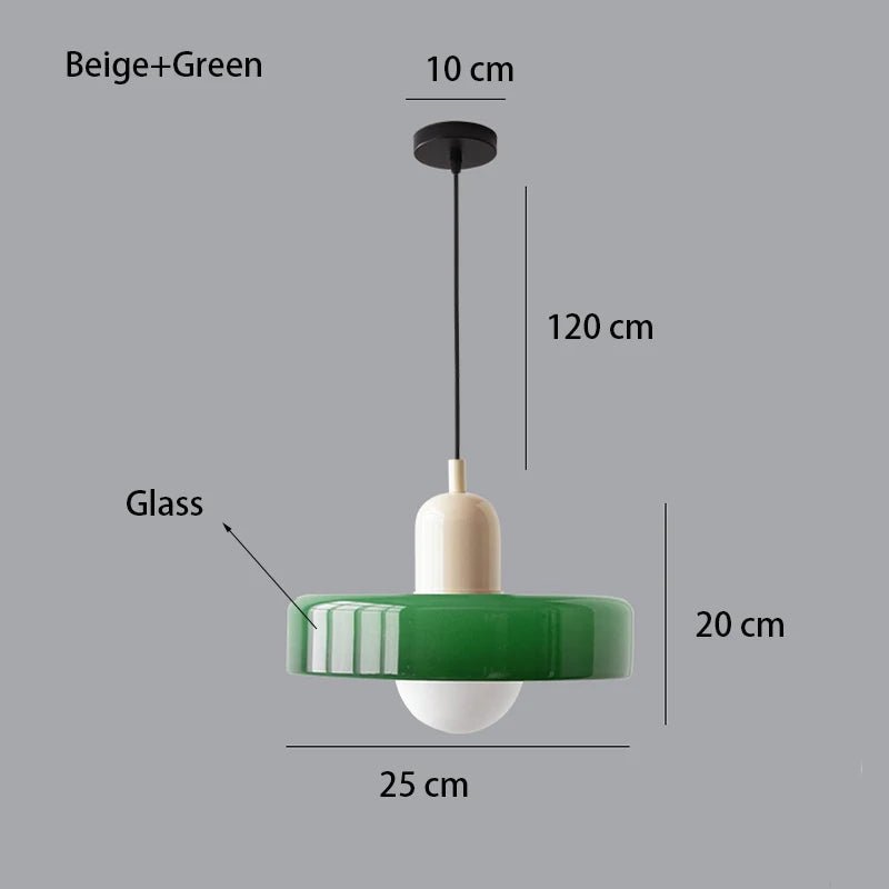 LUNARO Taklampa i Glas – modern inredning från Lumi Home