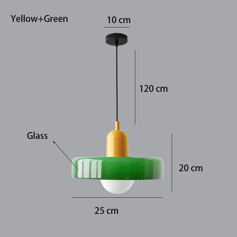 LUNARO Taklampa i Glas – modern inredning från Lumi Home