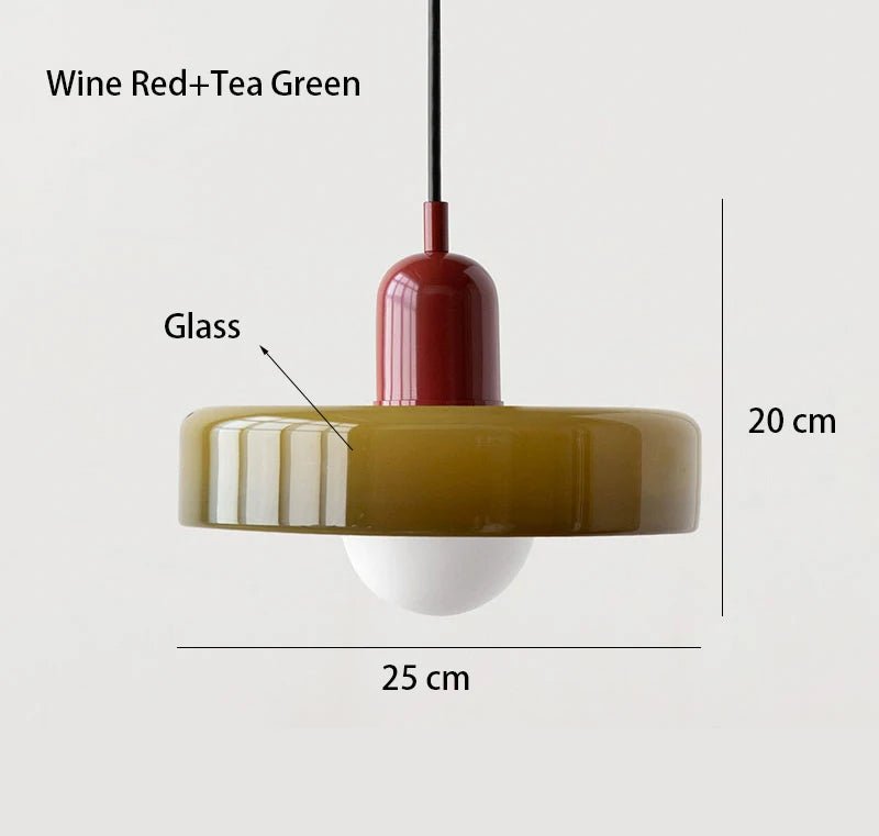 LUNARO Taklampa i Glas – modern inredning från Lumi Home