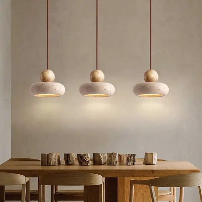 NATURALE Taklampa i Travertin – modern inredning från Lumi Home