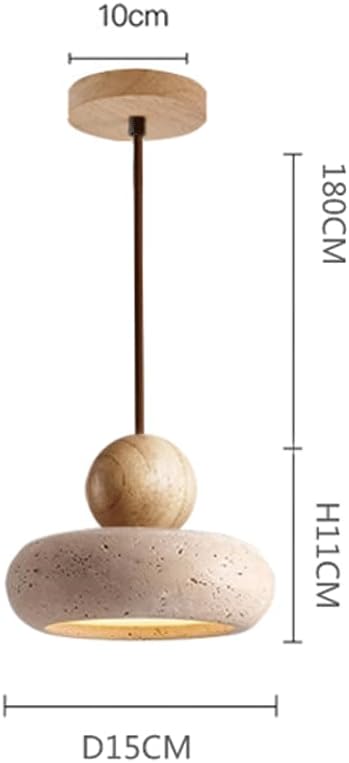NATURALE Taklampa i Travertin – modern inredning från Lumi Home