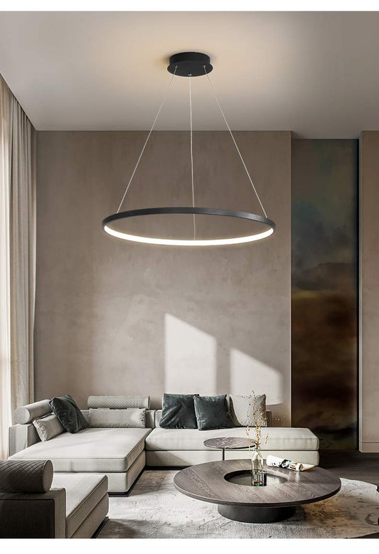 ORBIS LED Taklampa – Minimalistisk design i flytande form – modern inredning från Lumi Home