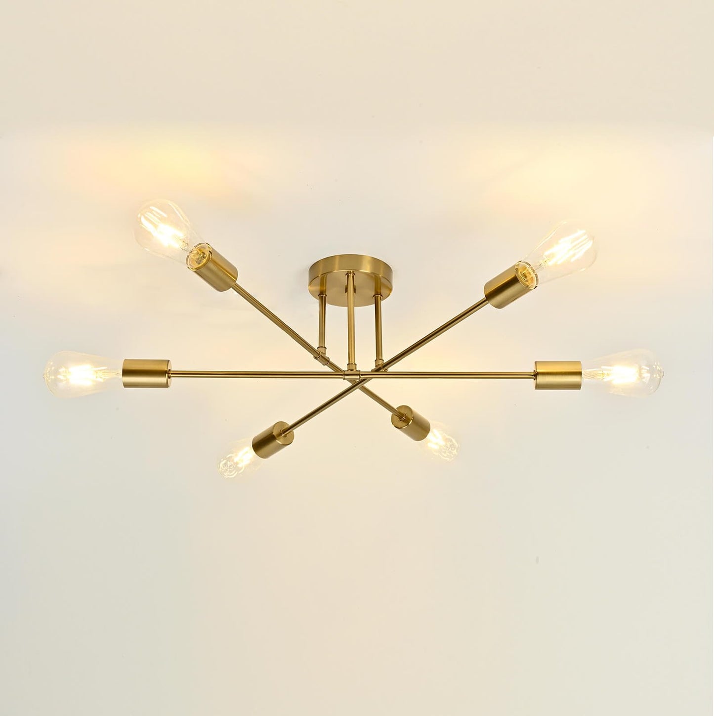 STELLAR Taklampa – 6 ljuskällor i modern design – modern inredning från Lumi Home