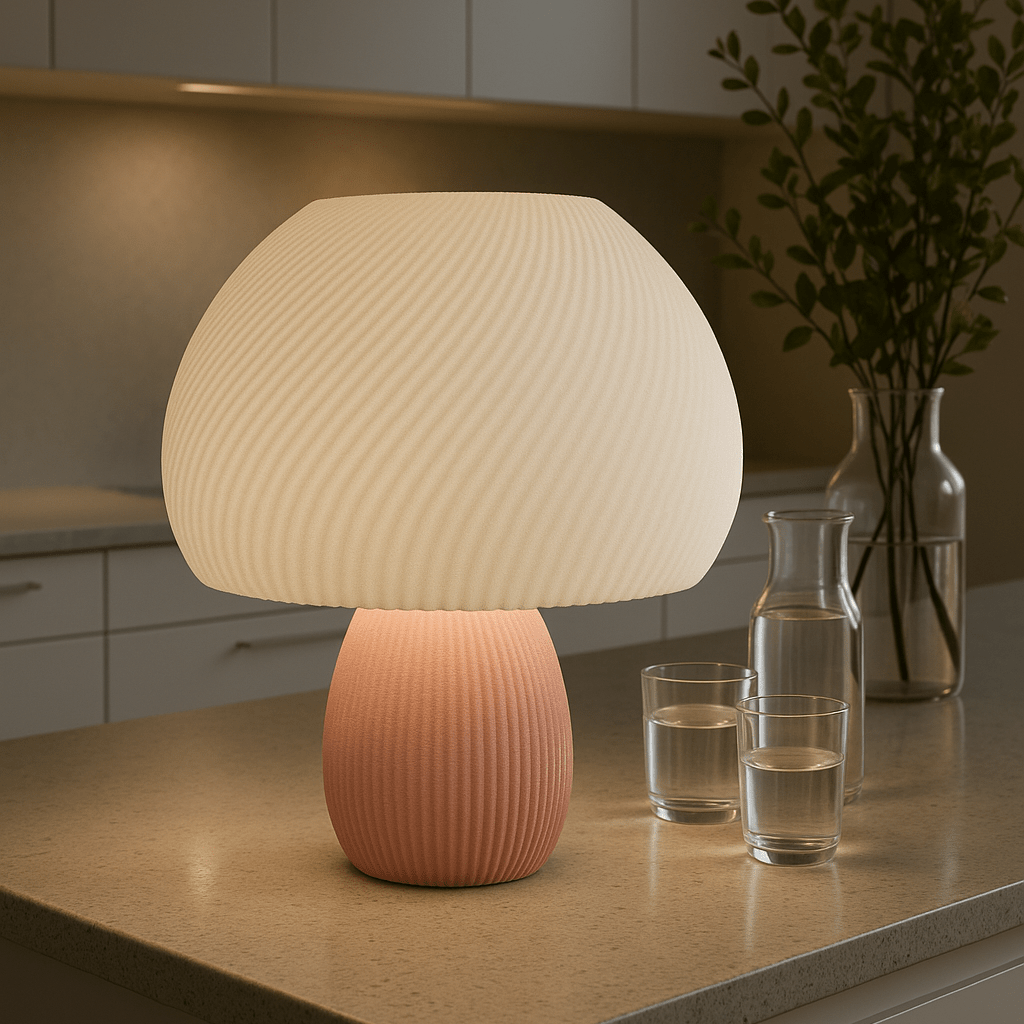 Florina - 3D - Printad Lampa – modern inredning från Lumi Home