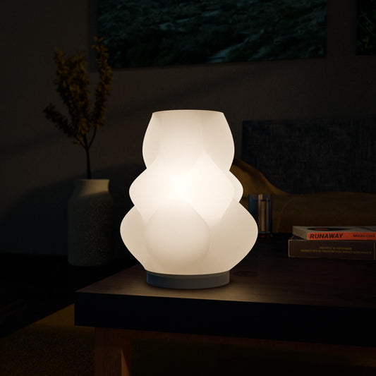 Lumen Bloom - 3D - Printad Lampa – modern inredning från Lumi Home