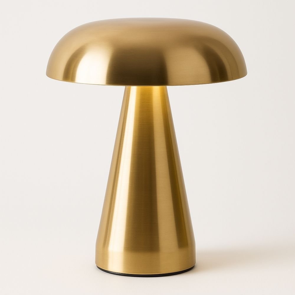 MODULO Svamplampa i Metall – modern inredning från Lumi Home