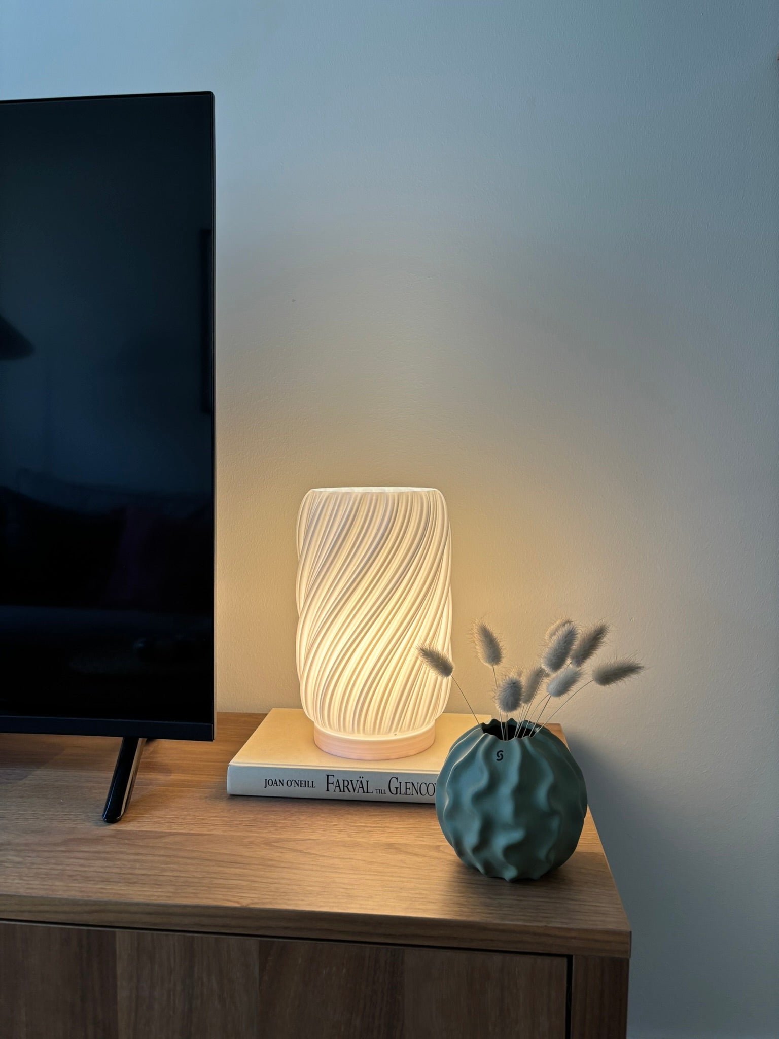 Ondula 3D - Printad Lampa – modern inredning från Lumi Home