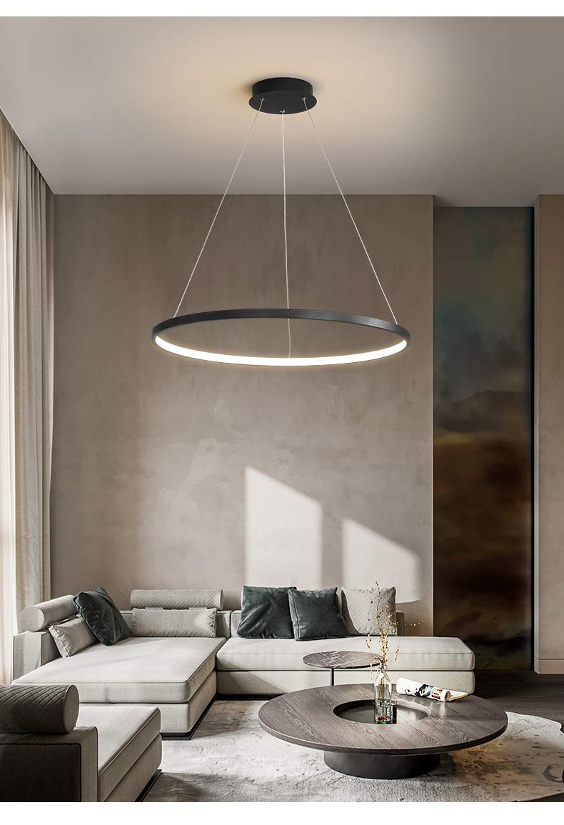 ORBIS LED Taklampa – Minimalistisk design i flytande form – modern inredning från Lumi Home