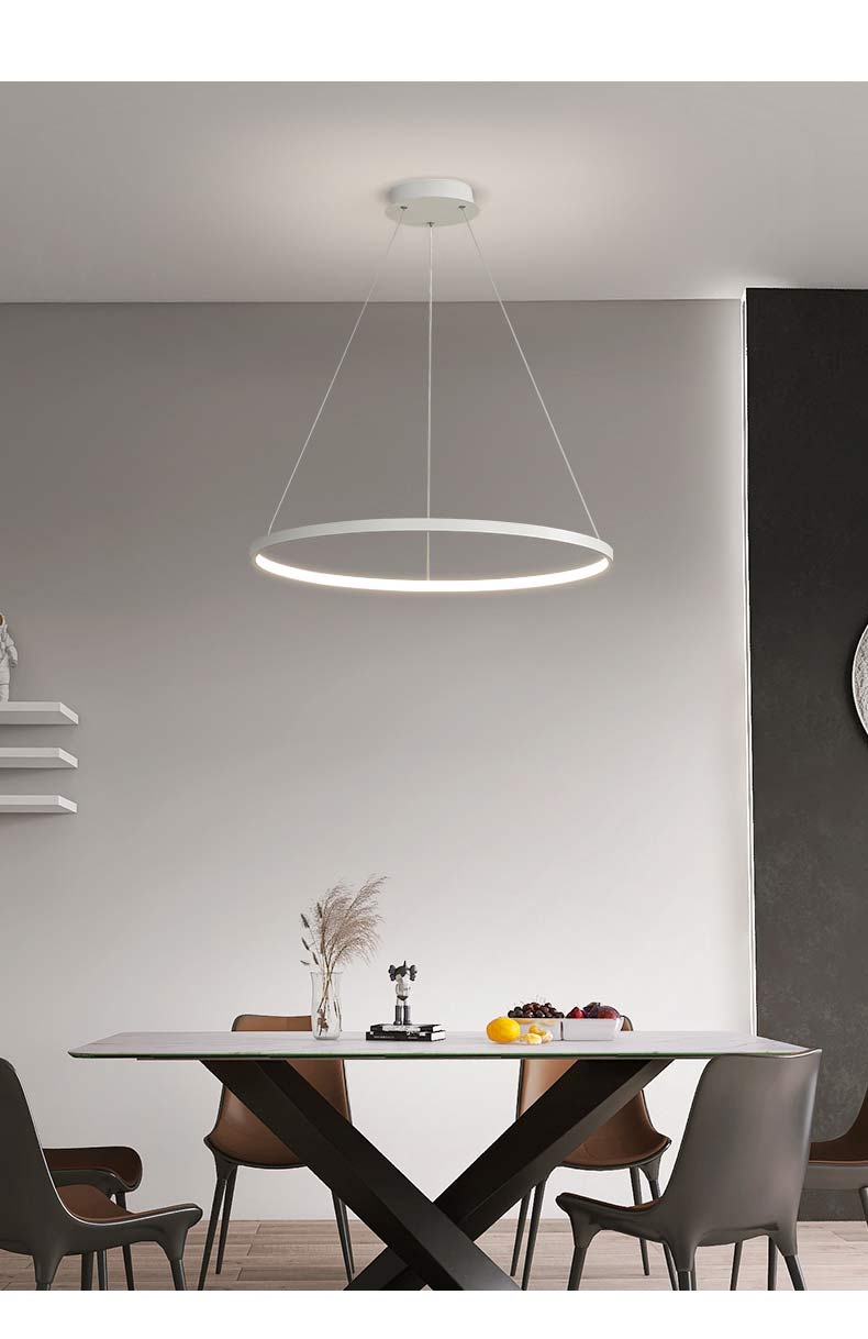 ORBIS LED Taklampa – Minimalistisk design i flytande form – modern inredning från Lumi Home