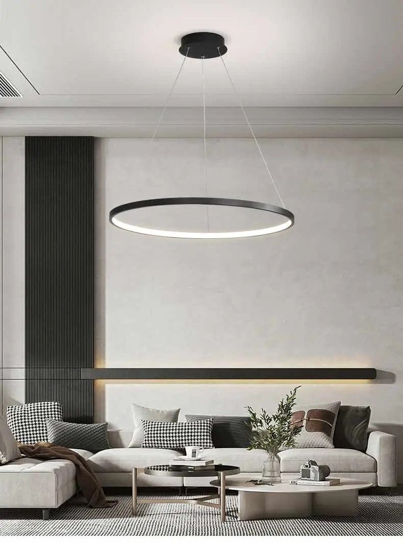 ORBIS LED Taklampa – Minimalistisk design i flytande form – modern inredning från Lumi Home