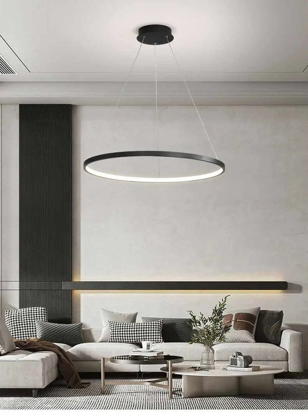 ORBIS LED Taklampa – Minimalistisk design i flytande form – modern inredning från Lumi Home