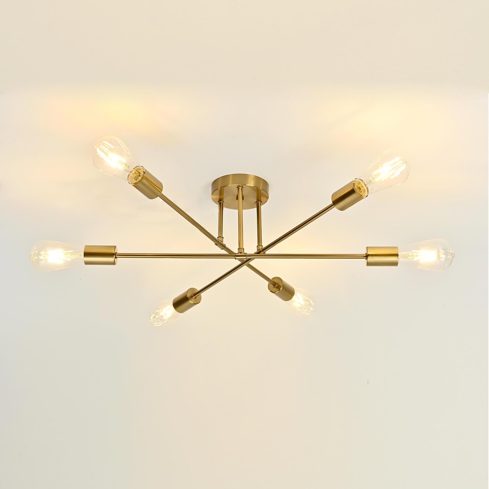 STELLAR Taklampa – 6 ljuskällor i modern design – modern inredning från Lumi Home