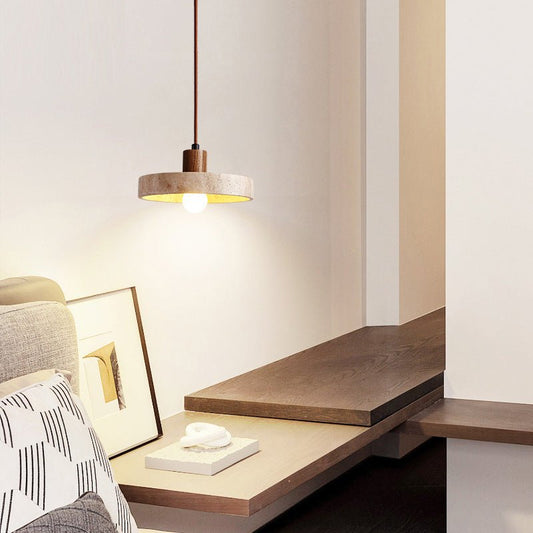 TERRA Taklampa i Travertin – modern inredning från Lumi Home